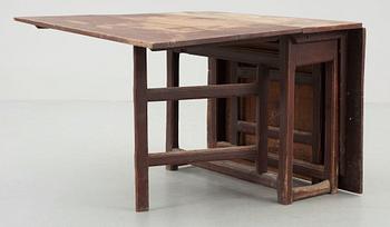 SLAGBORD, allmoge, 1800-tal.