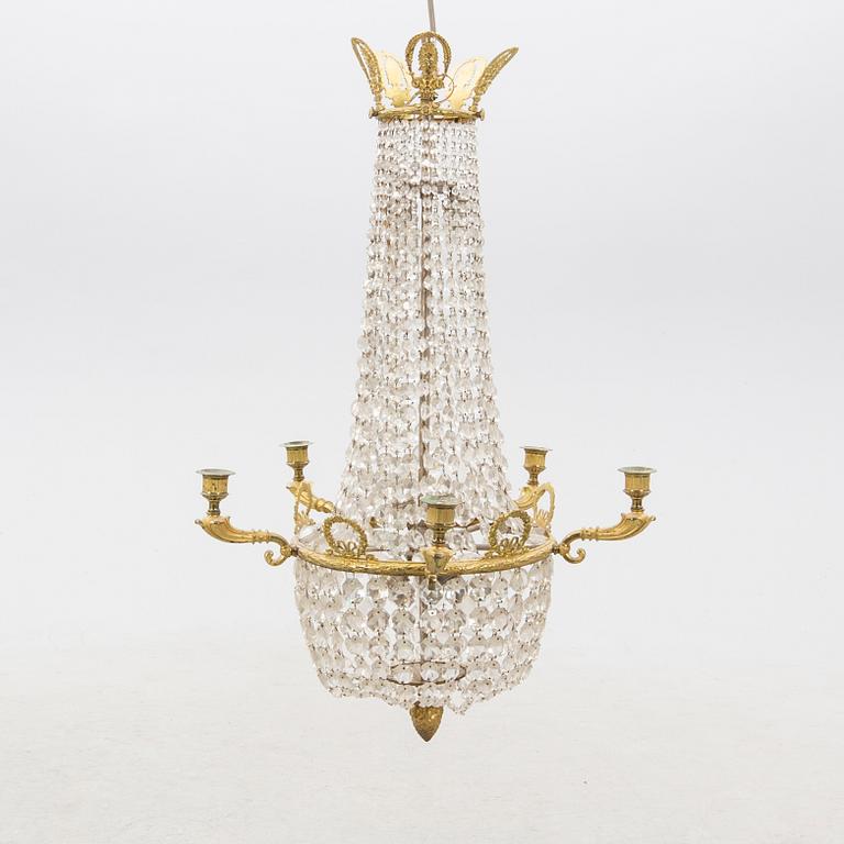 Ljuskrona empirestil, 1900-talets första hälft.