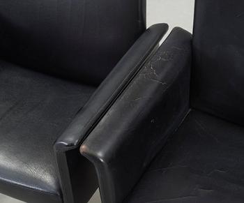 KARMSTOLAR, ett par, Hans Olsen, CS Möbler, 1960-tal.