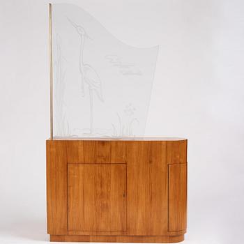 A Swedish Modern sideboard / room divider, 1930-40s.