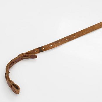 Alexander Calder, belt buckle with leather strap 1938.