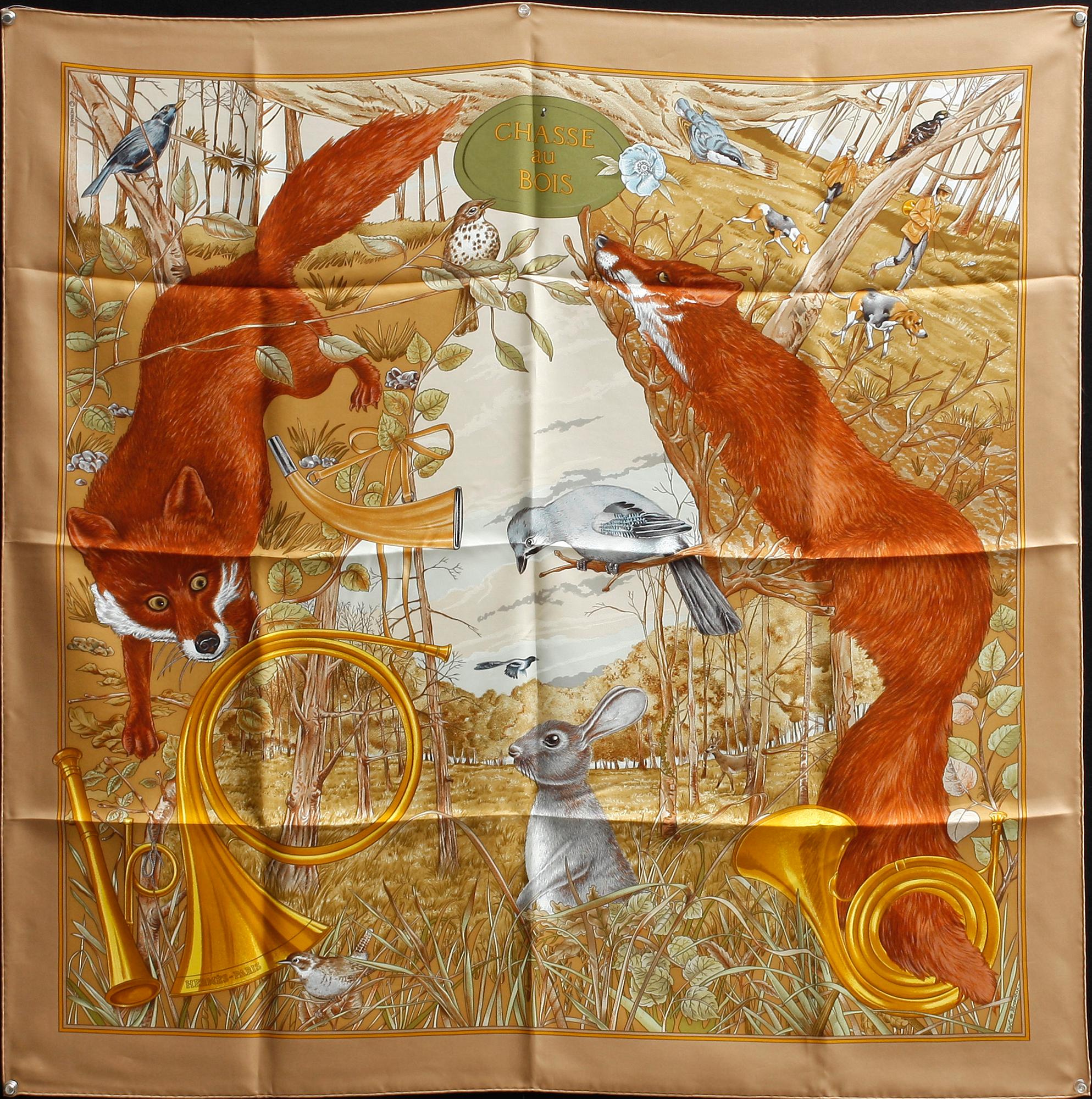 SCARF, siden. Hermés, Paris.