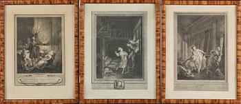GRAFISKA BLAD, 3 st, omkring 1900-talet.