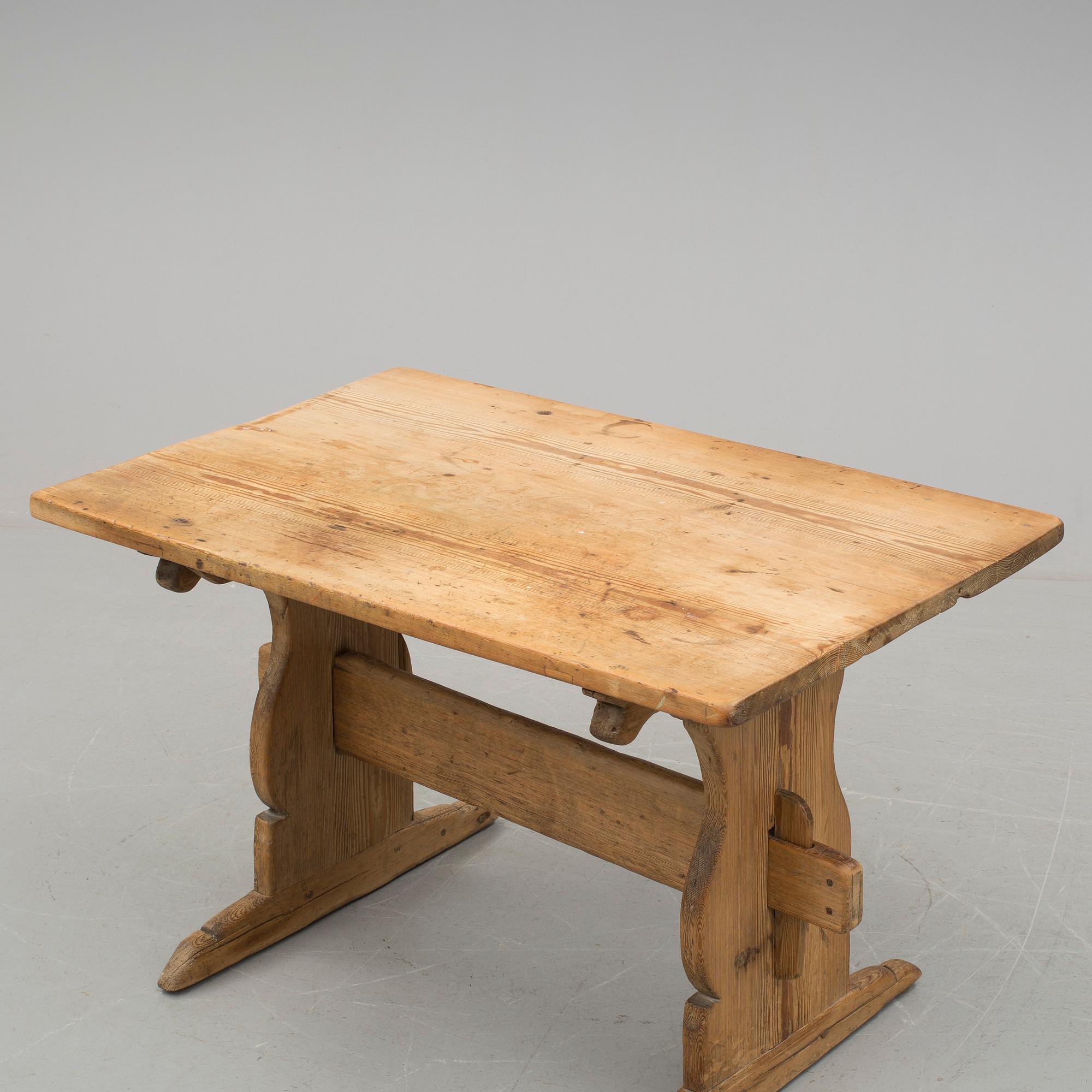 BOCKBORD, allmoge, sannolikt 1700-tal.