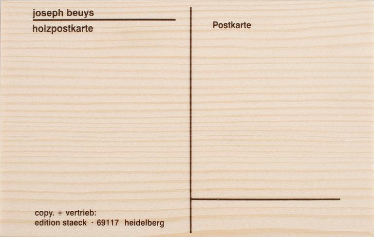 JOSEPH BEUYS, multipel.
