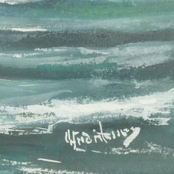 Ship portrait, "Gerda" of Mollösund.