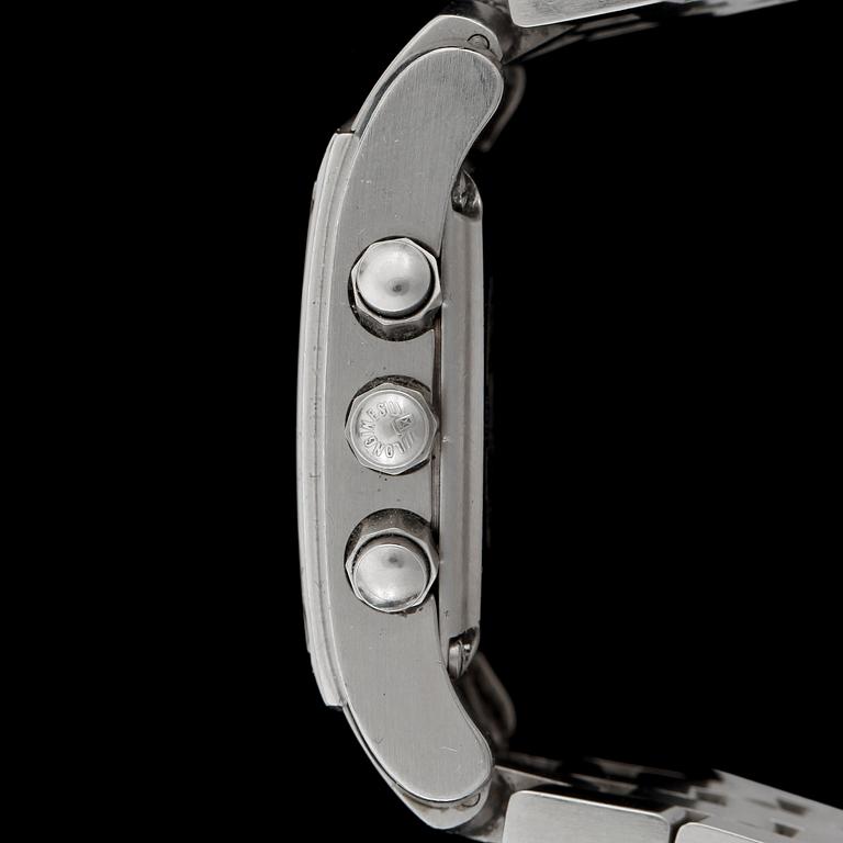 ARMBANDSUR, herr, Longines, Dolce Vita, kronograf, stål.