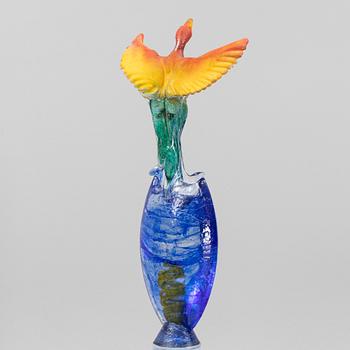 Kjell Engman, a unique glass sculpture, Kosta Boda, Sweden.