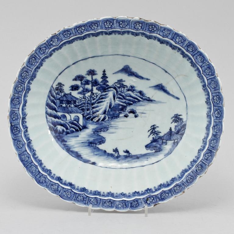 SKÅLFAT, porslin, Kina, 1800-tal.