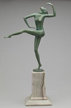 FELIX WEISS, skulptur, signerad o daterad 1930.