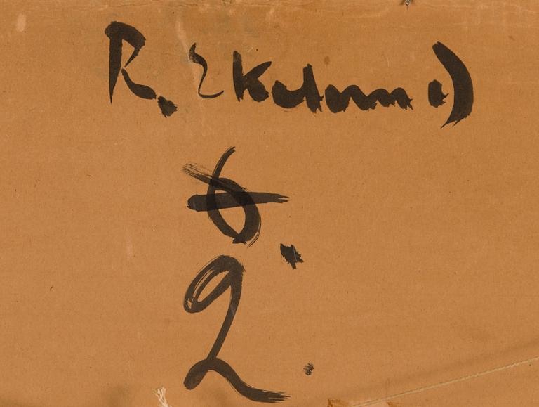 RAGNAR EKELUND, oil on board.