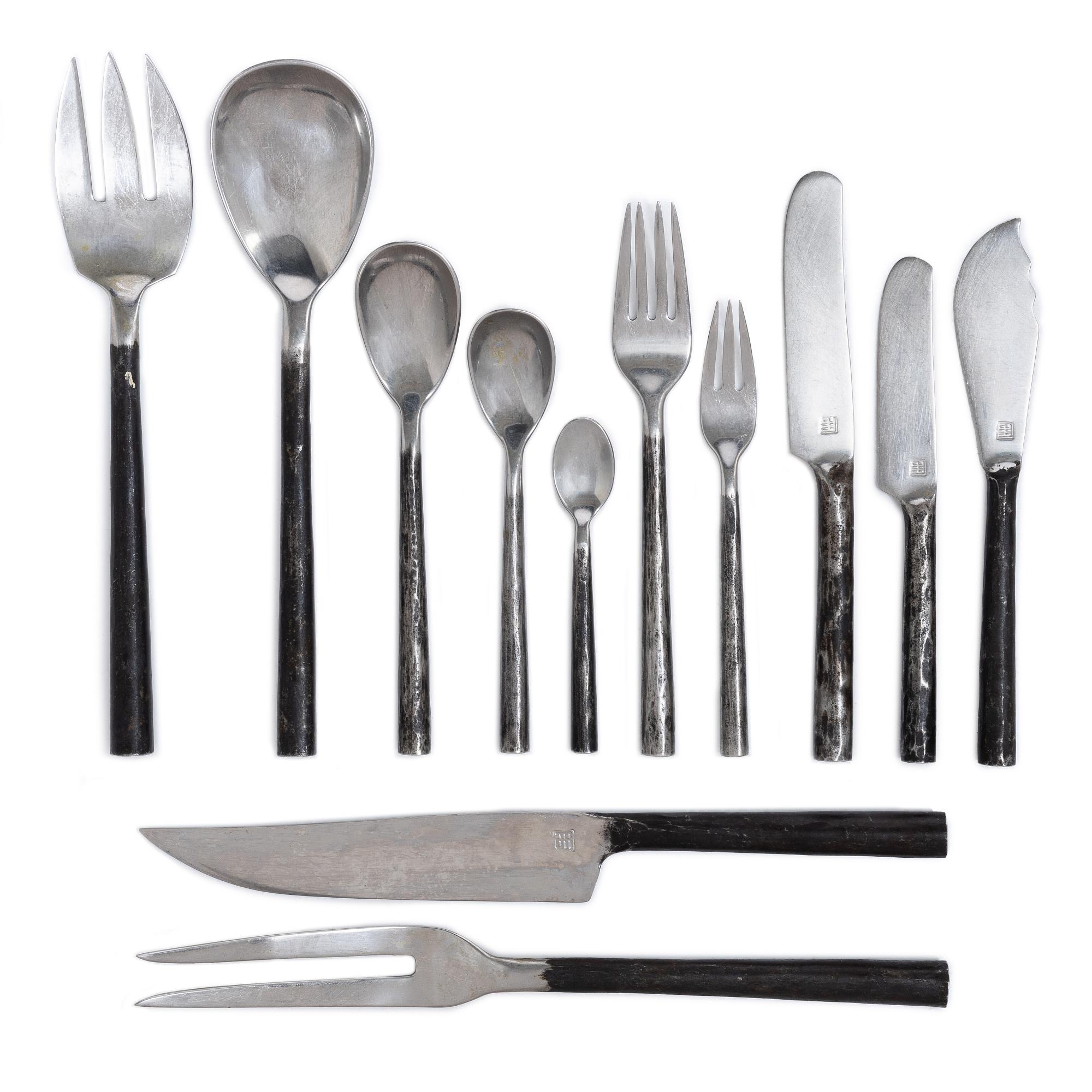 Jaivid Rangthong, a 61 pieces cutlery service, Rangthong, Thailand.
