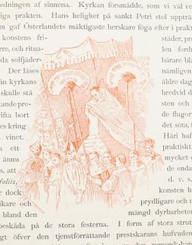 BOK, "Med pensel och penna, en årsbok om svensk konst" utg W. Silfversparre, Stockholm 1885.