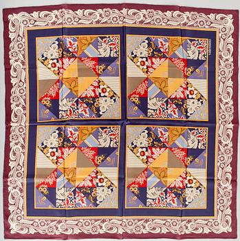 SCARVES, 3 st, silke, 1980/90-tal, bl a Hermès.