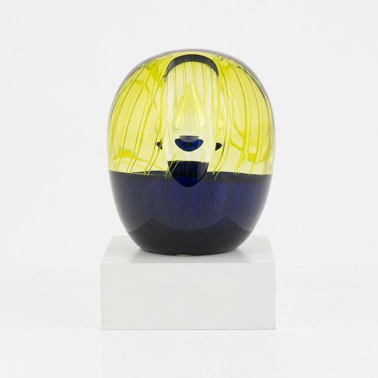 Göran Wärff, sculpture, glass, Kosta Boda.