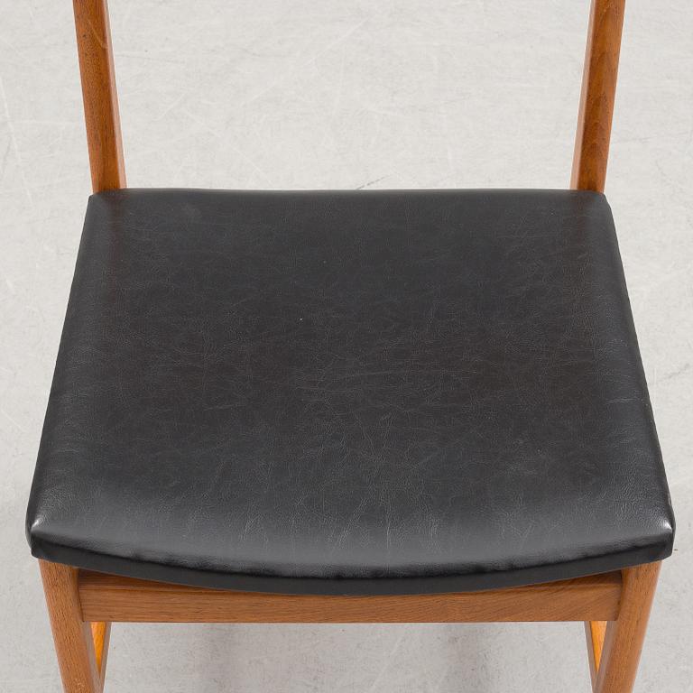 4 swedish 1960's teak chairs.