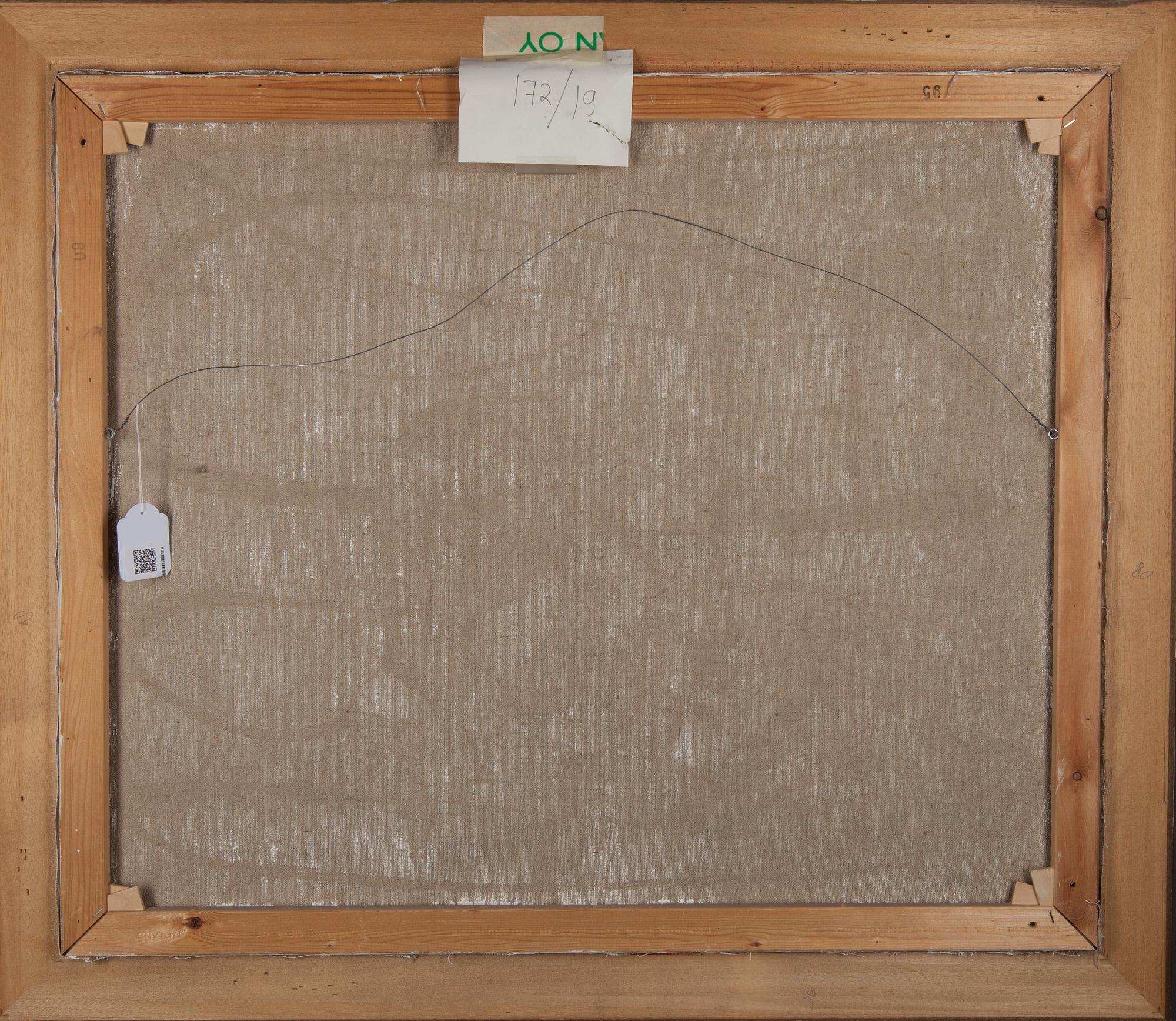 ERKKI LUHTALA, olja på duk, signerad och daterad 1987.