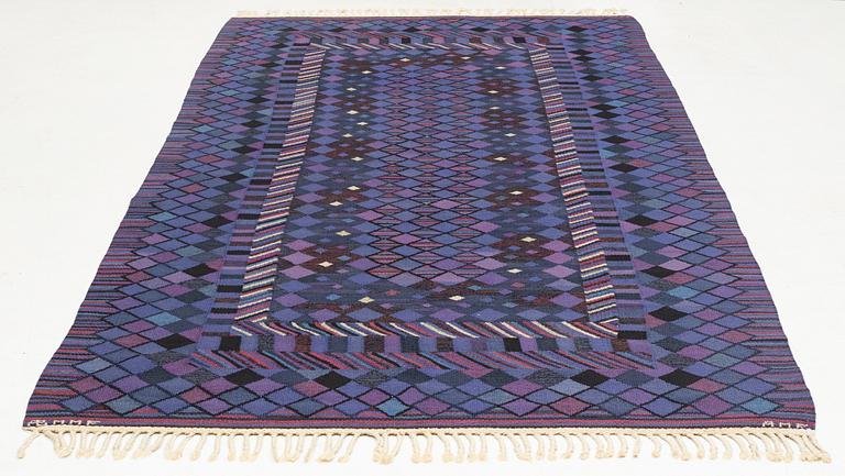 Ann-Mari Forsberg, A carpet, 'Tobias', tapestry variant, ca 328 x 157 cm, signed AB MMF AMF.