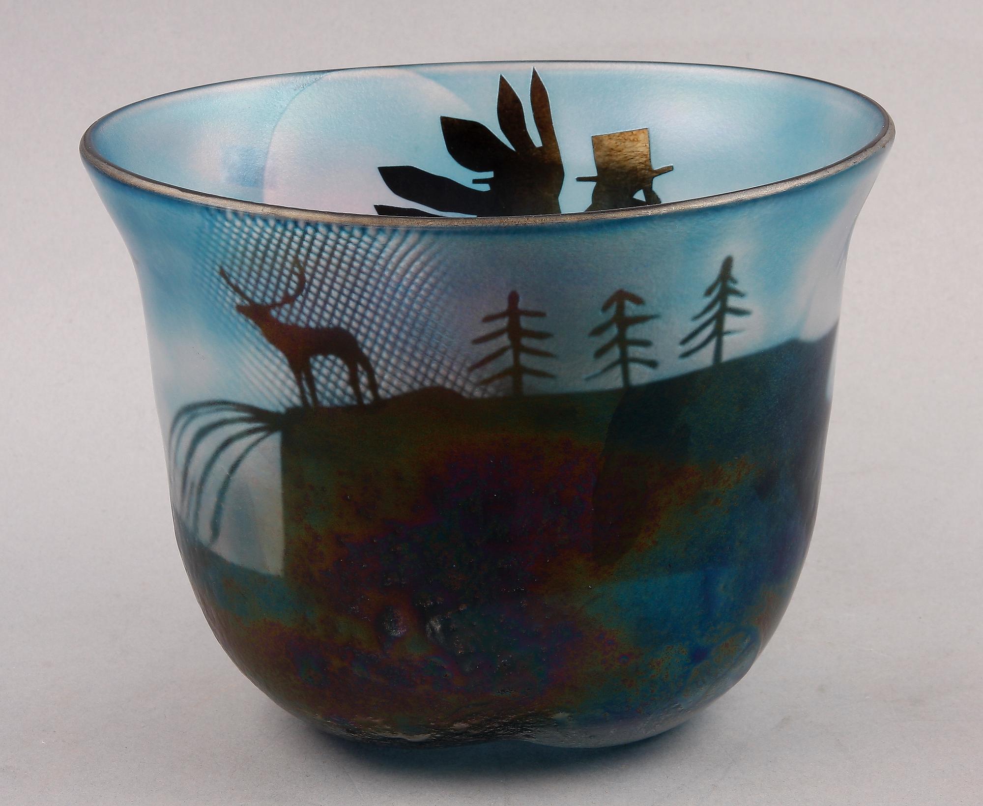 SKÅL, glas, Bertil Vallien, Kosta Unique.