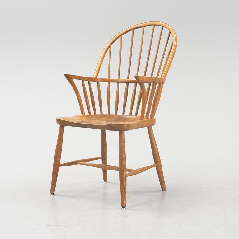 Frits Henningsen, an oak 'CH 18A' chair, Carl Hansen & Son, Denmark.