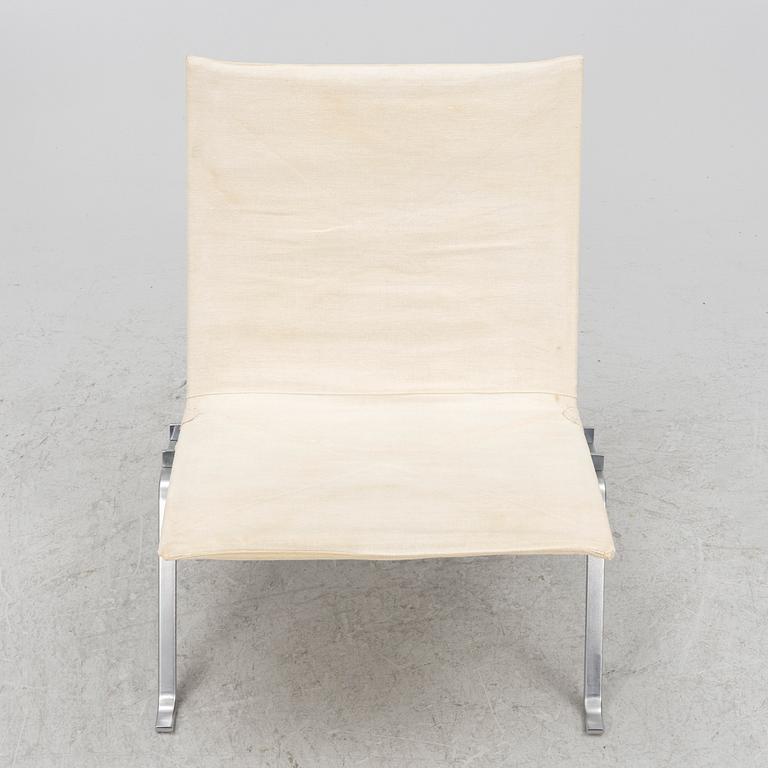Poul Kjaerholm, a "PK-22" armchair, E Kold Christensen, Denmark.