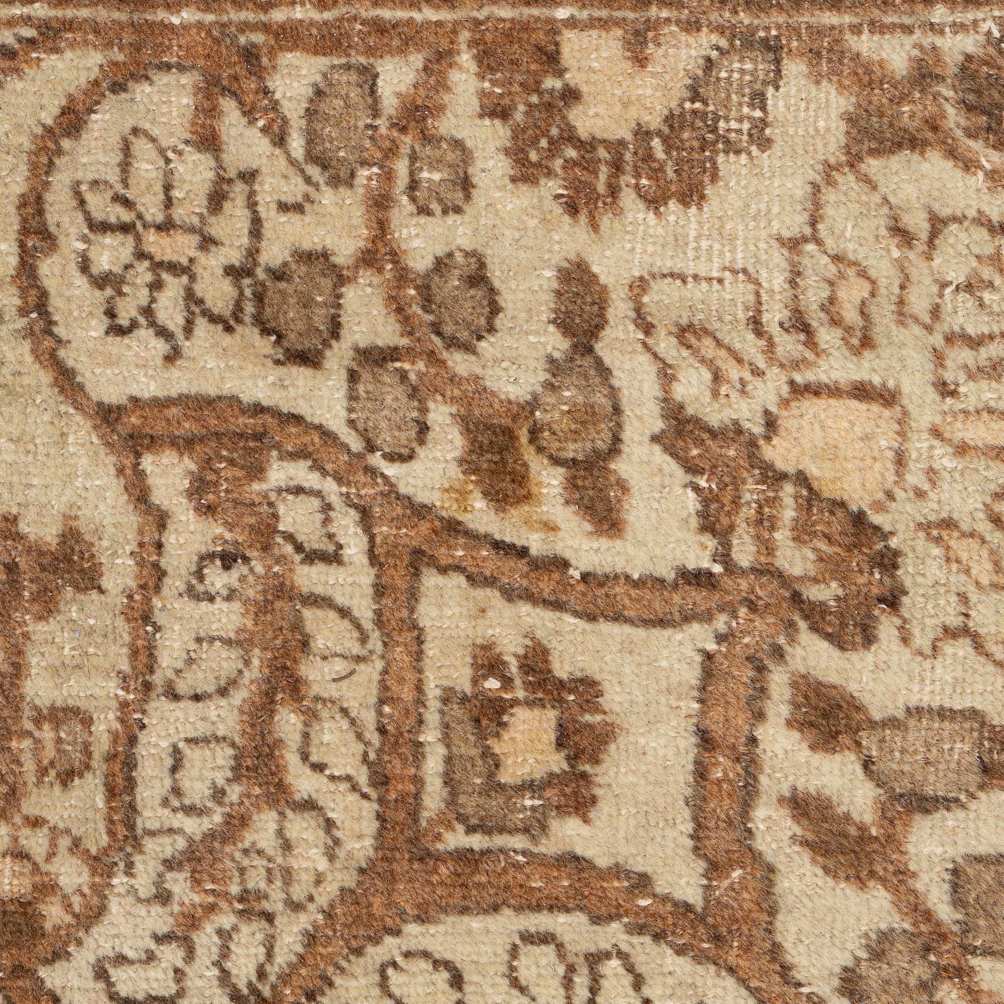 An antique Tabriz carpet, Northwest Persia, 453 x 310 cm.