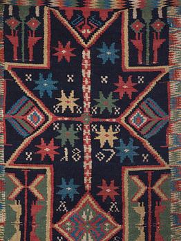 Åkdyna, rölakan, ca 106 x 44 cm, Skåne 1807, sannolikt Skytts härad.