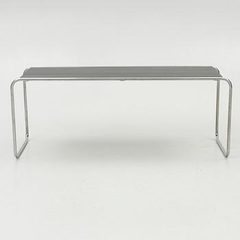 Coffee table and a pair of side tables, Thonet,.