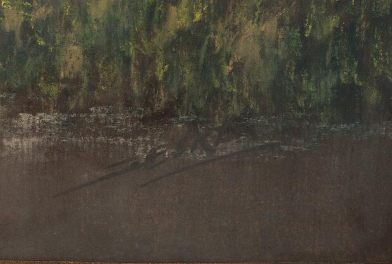 OKÄND KONSTNÄR, pastell, signerad Jeska.