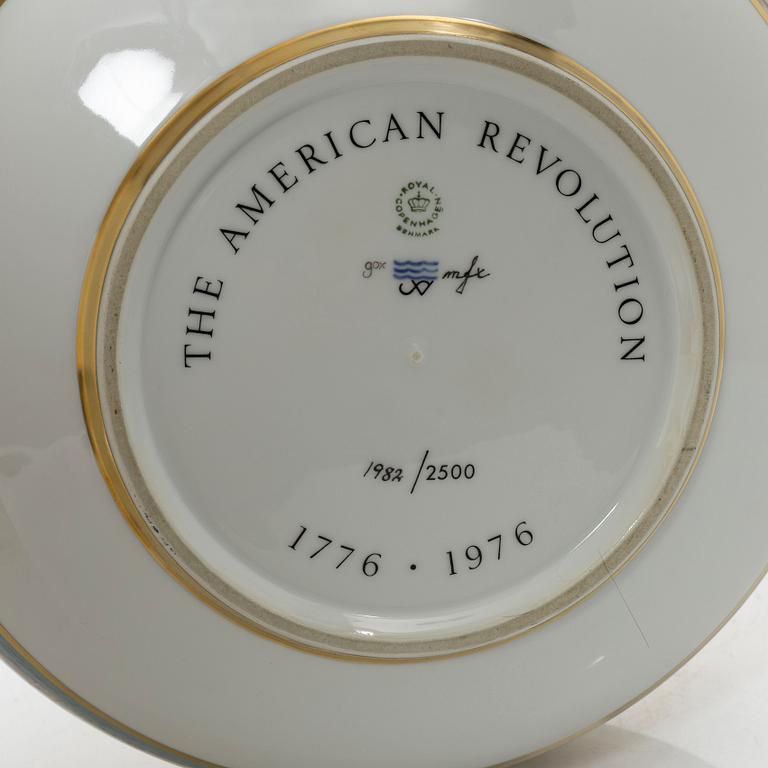 Royal Copenhagen, punch bowl, porcelain, 1976.
