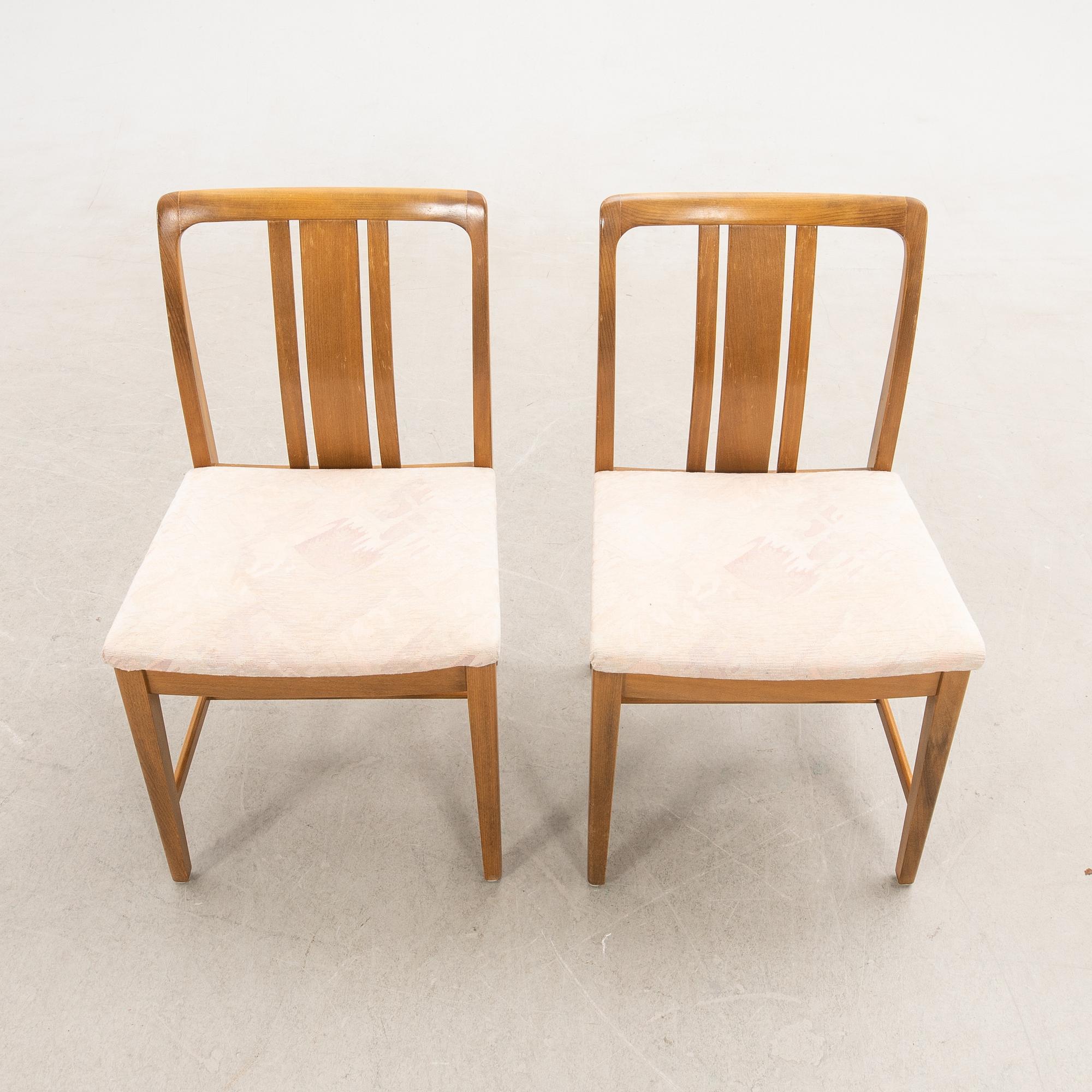 Stolar 6 st Lammhult 1960/70-tal.