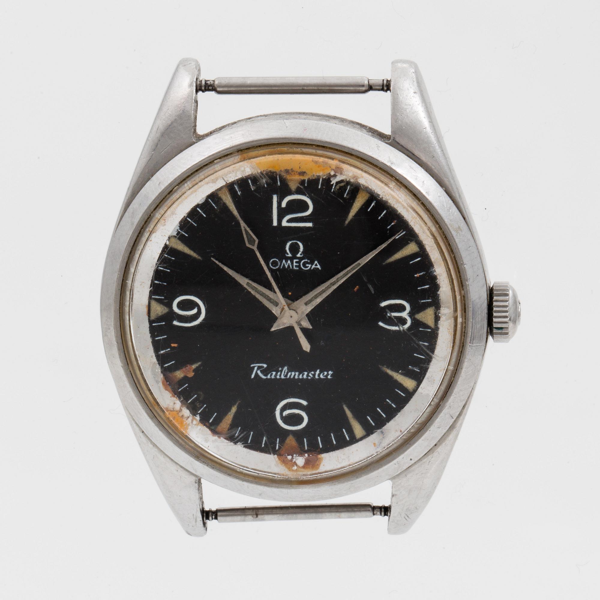 OMEGA, Railmaster, wristwatch, 38 mm,