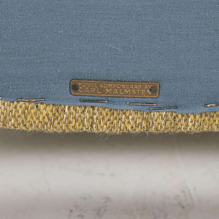 Carl Malmsten, karmstolar, ett par, "Lata Greven".