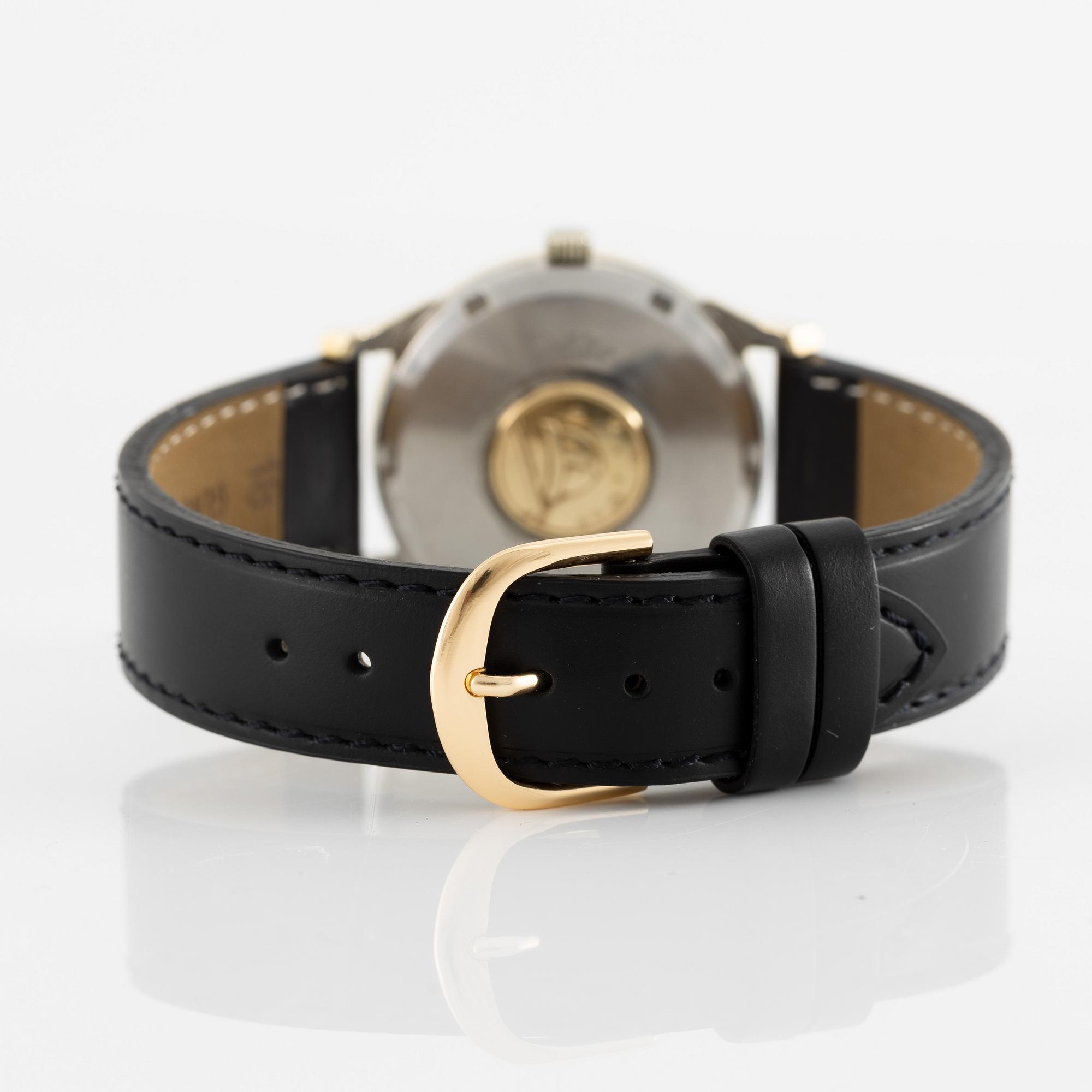 Omega, Constellation, "Pie-Pan", wristwatch, 34 mm.