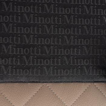 Rodolfo Dordoni, sittpuffar, ett par, "Ashley", Minotti, Italien.