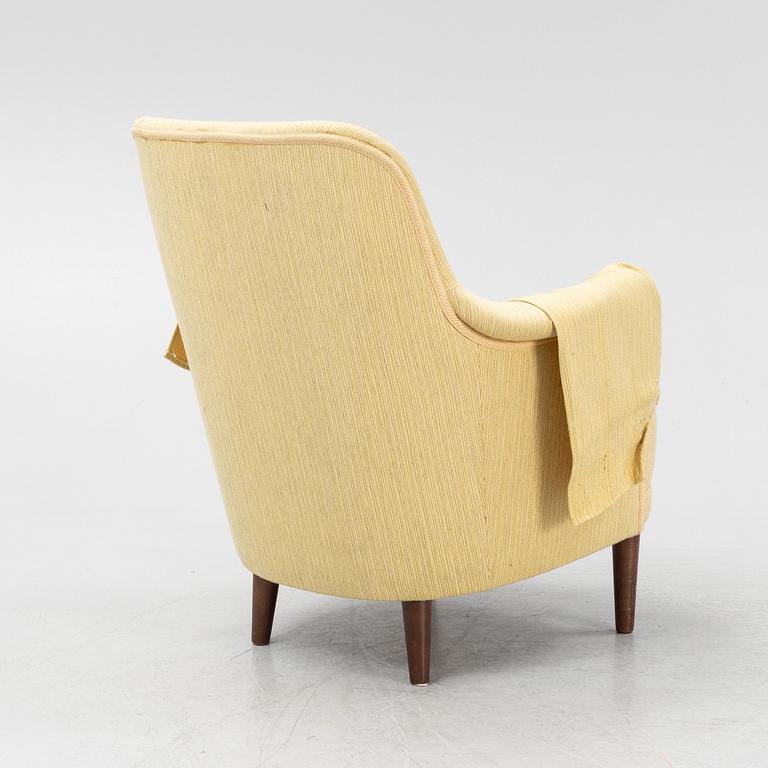 Carl Malmsten, a 'Samsas' armchair, O.H. Sjögren, second half of the 20th Century.