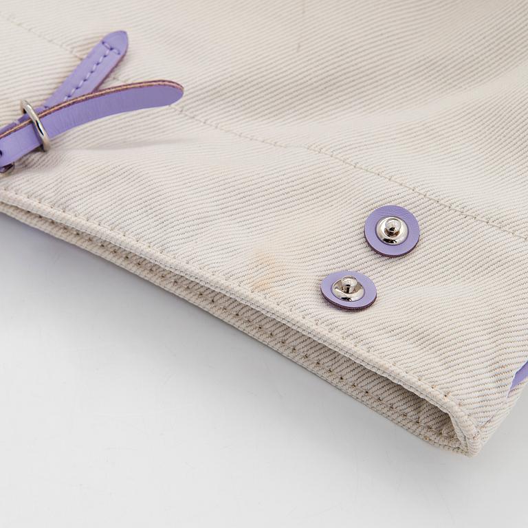 Louis Vuitton, a 'Cotton Canvas Articles De Voyage Cabas GM' bag.