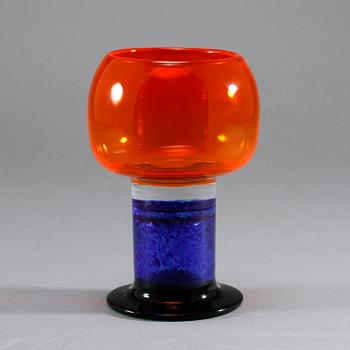 POKAL, glas, Kaj Franck, Nuutajärvi Notsjö, signerad.