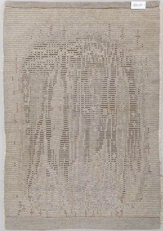 Aappo Härkönen, rya. Ca 156 x 107 cm.