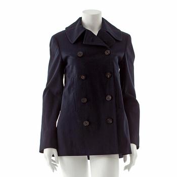 RALPH LAUREN, a navy blue cotton jacket.