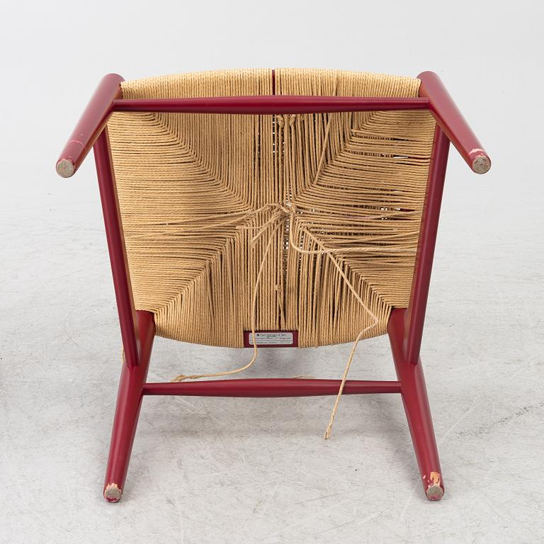 Hans J. Wegner, three  model CH-24/"Wishbone Chair", Carl Hansen & Son, Denmark.
