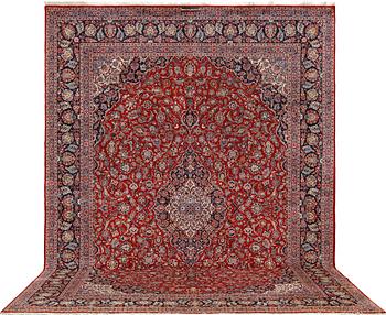 Matta, Keshan Signerad, ca 459 x 316 cm.