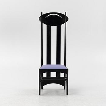 Charles Rennie Mackintosh, an 'Argyle' chair, Cassina.