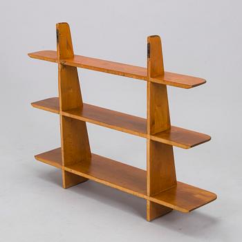 Ilmari Lappalainen, vägghylla /bokhylla "Leo", Asko 1900-talets mitt.