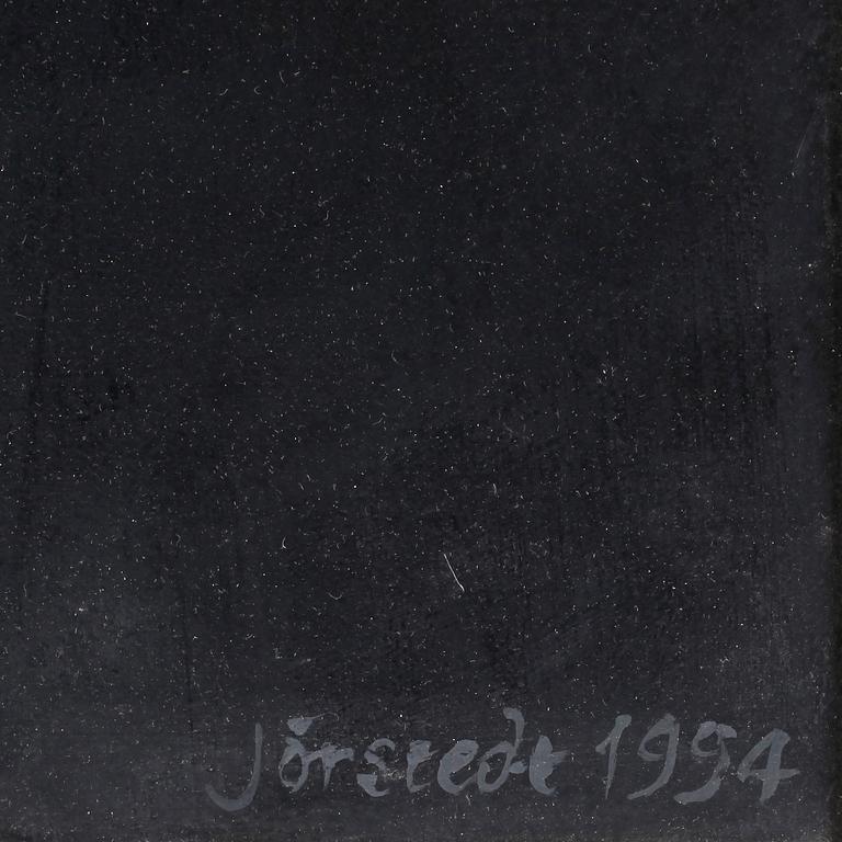 KJELL JÖRSTEDT, olja på duk. Sign o dat 1994.