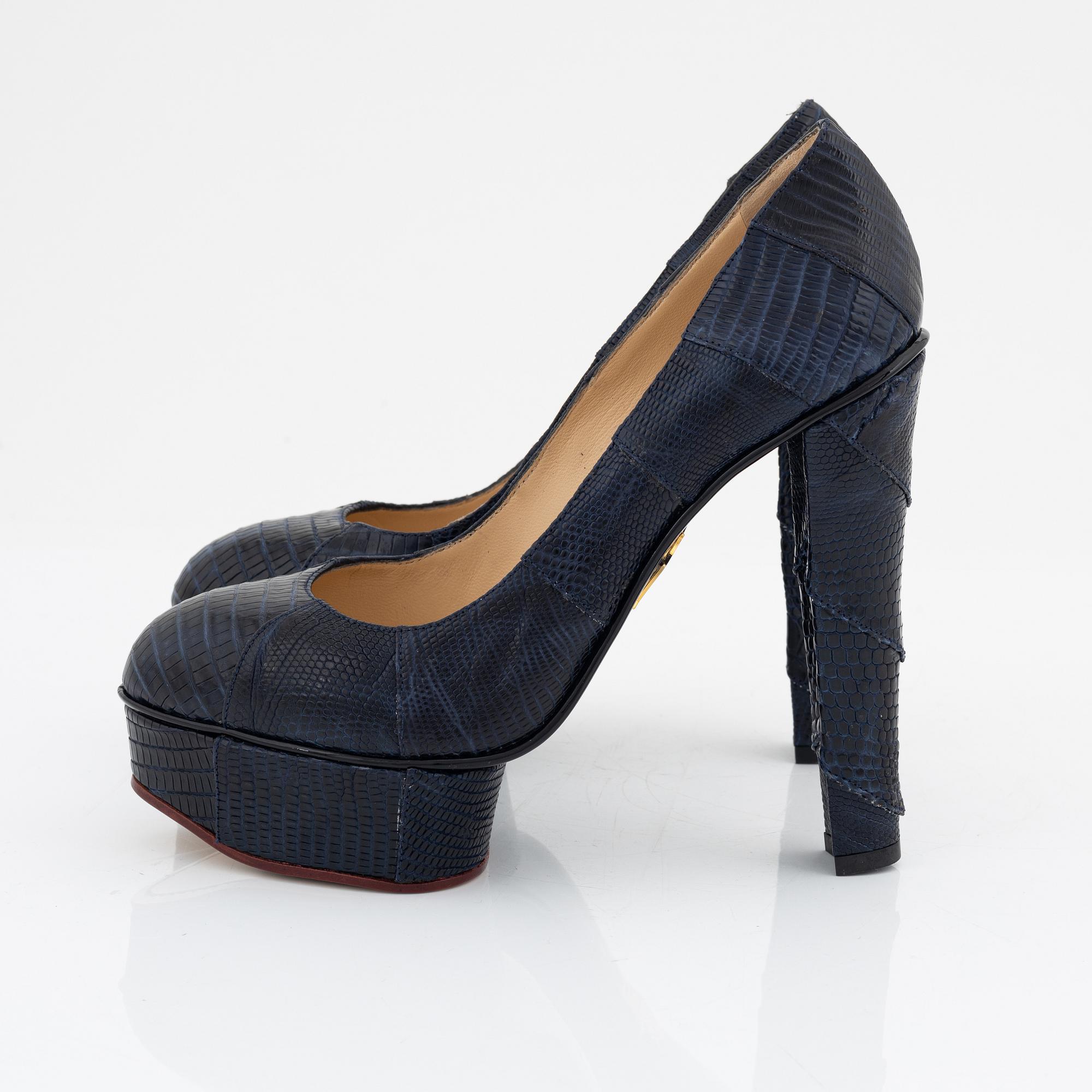 Charlotte Olympia, Pumps, storlek 37.