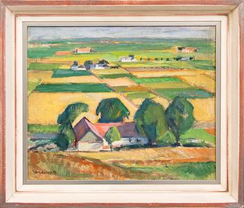 Gerhard Wihlborg, oil on canvas signed, dated -42.