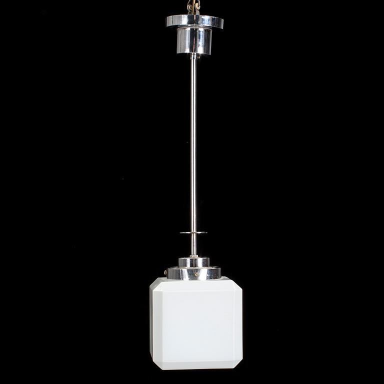 TAKLAMPA, funkis, 1930/40-tal. Höjd ca 65 cm.