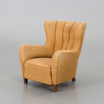 FÅTÖLJ, dansk design 1940-tal.