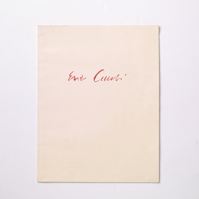 Enzo Cucchi, "Album La Scimmia".